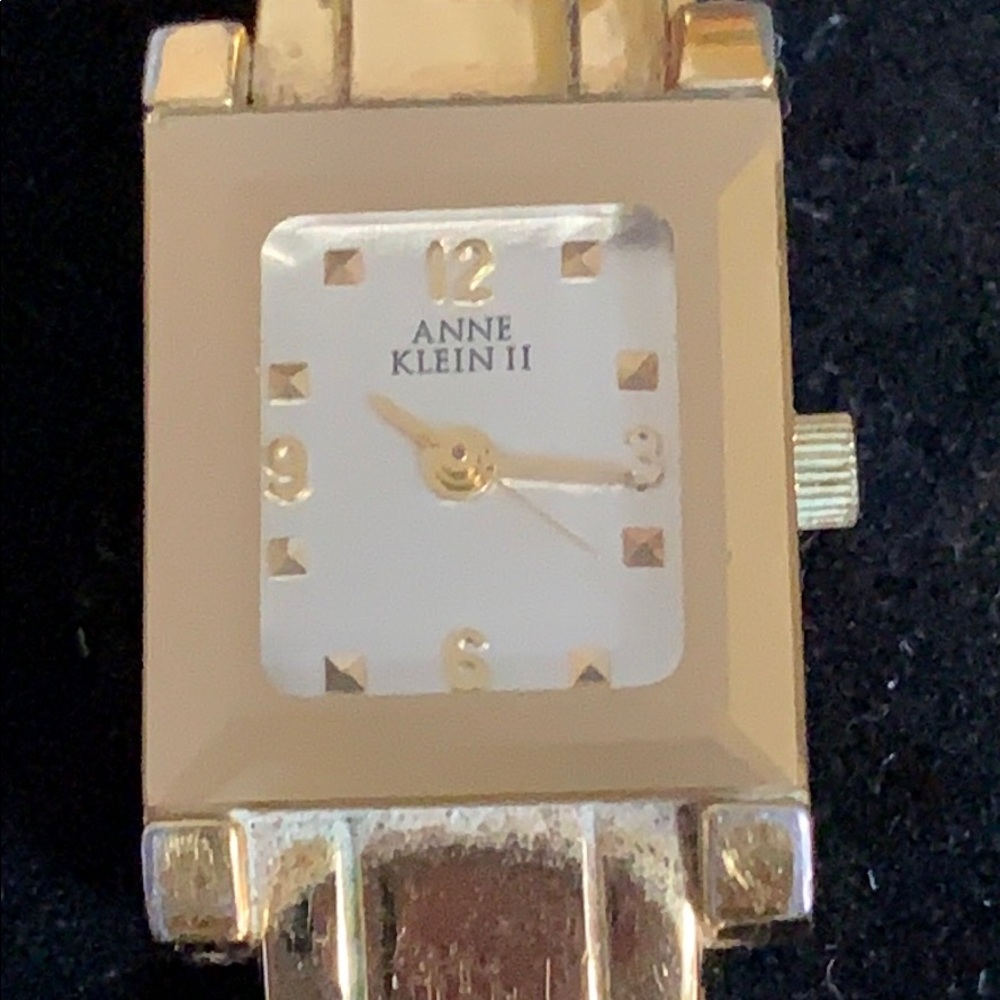 Anne Klein woman’s gold tone watch
